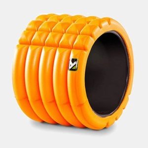 TriggerPoint GRID Travel-Size Mini Foam Roller - Orange + FREE resistance band!